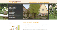 Desktop Screenshot of haus-fuer-tagespflege.de